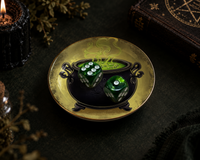 Cauldron Porcelain Dice Dish — view 1