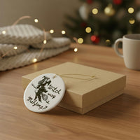 Witch Ceramic Ornament — view 2