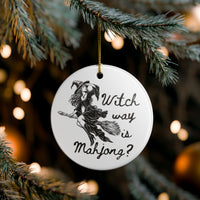 Witch Ceramic Ornament — view 4