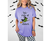 "We Ride at Dawn" Toad Cotton T-shirt — view 5