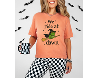 "We Ride at Dawn" Toad Cotton T-shirt — view 6