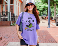 "We Ride at Dawn" Toad Cotton T-shirt — view 8