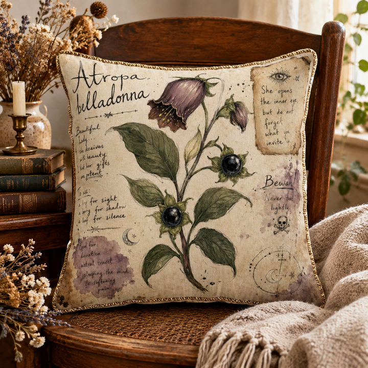 Belladonna Velvet Pillowcase