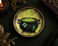 Cauldron Porcelain Dice Dish — view 2