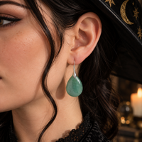 Natural Stone Witch Earrings — view 4