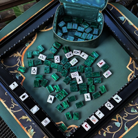 A game laid out on The Witch's Mat, framed by The Witch's Racks, with the tile bag open